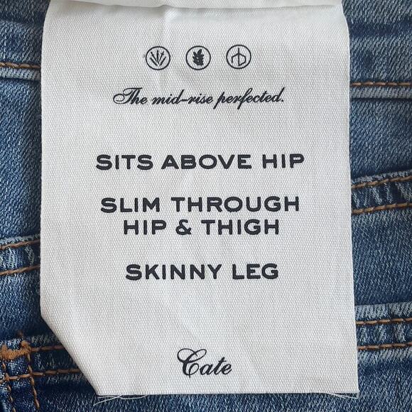 RAG & BONE CATE MID RISE ANKLE SKINNY JEANS IN PISMO NWT WOMEN'S SIZE 24 - Picture 11 of 16